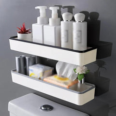 Bathroom Shelves Toilet Storage Cabinet Rack Wall Hanging Organizer