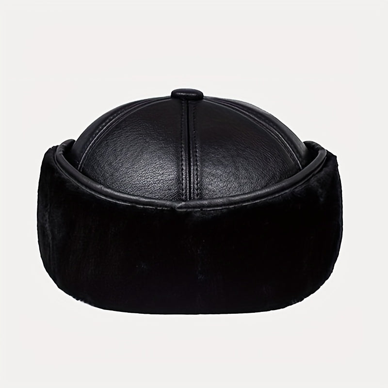 Men's Winter Warm Hat with Ear Protection for Dad and Grandfather