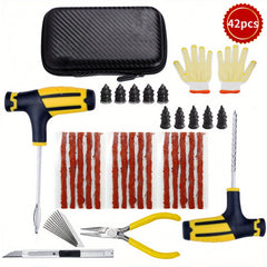 Car Tire Repair Kit Puncture Plug Tools Tyre Emergency For Tire Repair