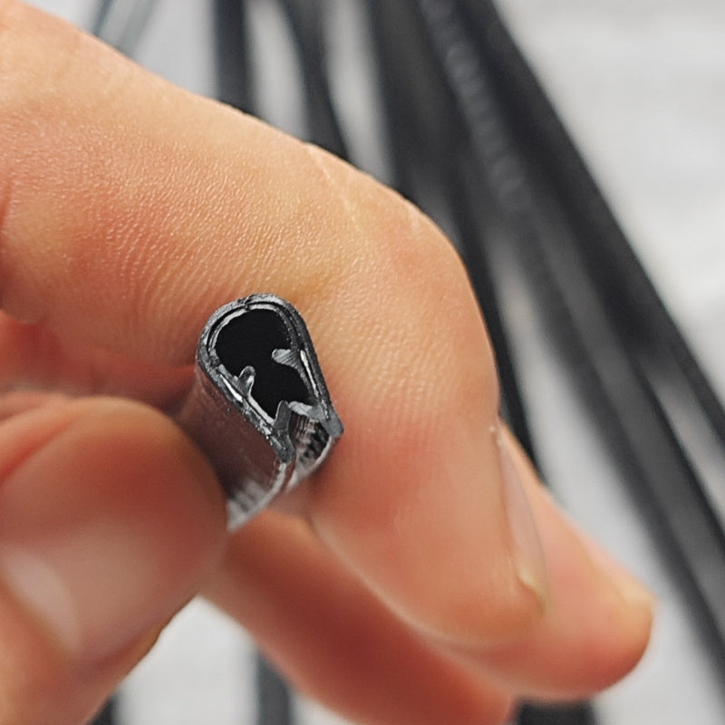 Door Edge Protector Anti-collision Strip Sound Insulation Dust Rubber