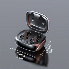 Waterproof Sports Earphones Noise Cancelling Clip-On Earbuds