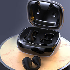 Waterproof Sports Earphones Noise Cancelling Clip-On Earbuds