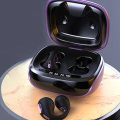 Waterproof Sports Earphones Noise Cancelling Clip-On Earbuds