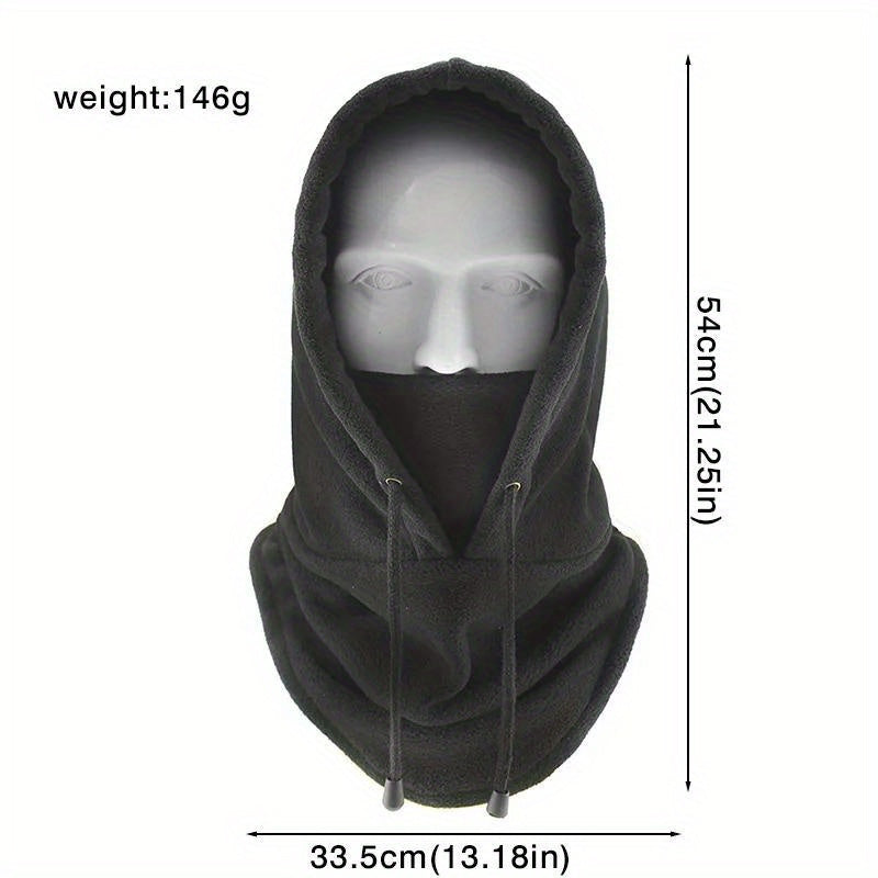 Men's Windproof Fishing Face Mask Balaclava Hood - Skiing Cycling Motorcycle