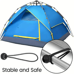 20pcs Waterproof Tent Clips & Ball Bungee Cords for Tarps, Tents, Covers