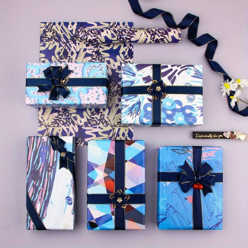 Christmas Halloween Birthday Gift Wrapping Paper DIY Decorative Paper