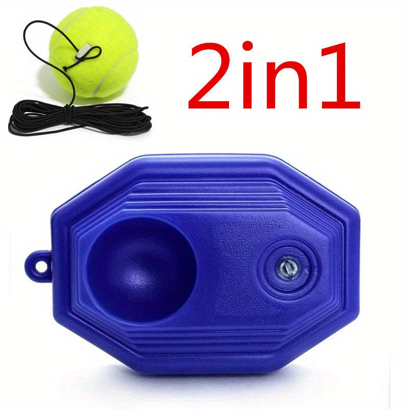 Tennis Trainer Rebounder Set for Self Training with Ball