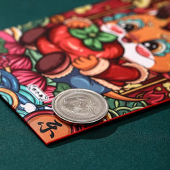 6pcs Year Envelopes Dragon Money Bag Happy New Year Red Envelope Cash Envelope