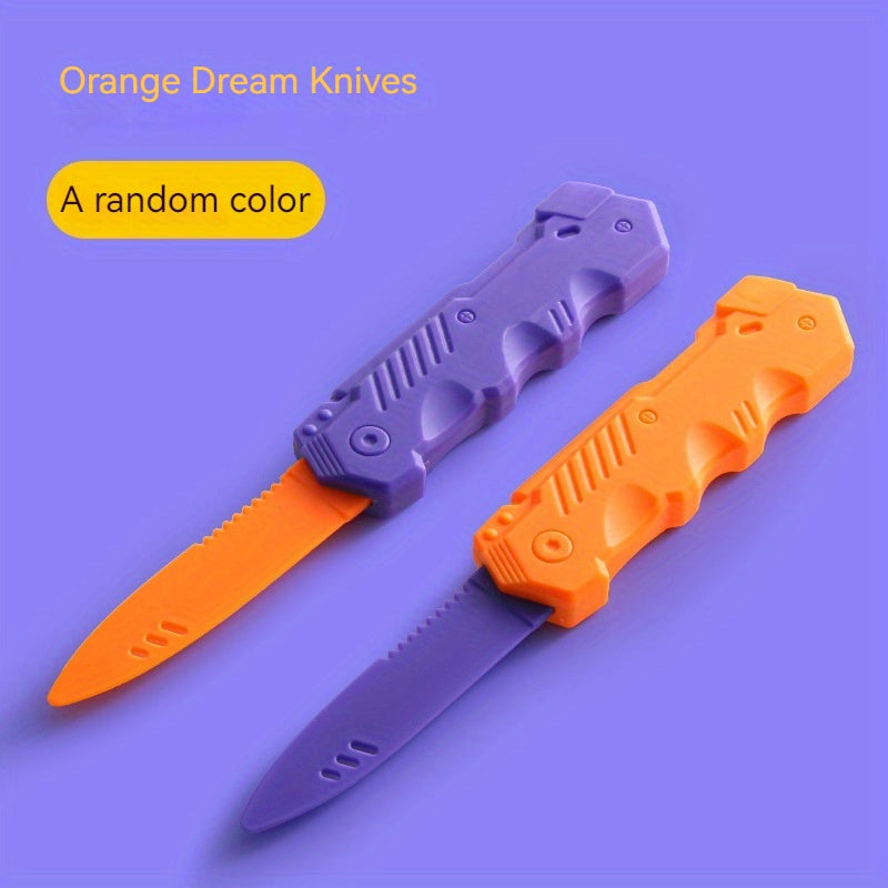 3D Carrot Toy Telescopic Stress Relief Toy Christmas Halloween Birthday Gift