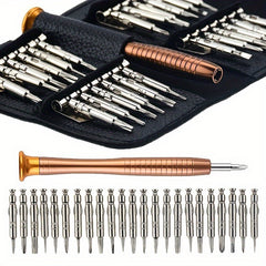 Precision Screwdriver Set 25 In 1 Repair Tool Kit for Mobile iPhones Laptop