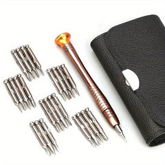 Precision Screwdriver Set 25 In 1 Repair Tool Kit for Mobile iPhones Laptop