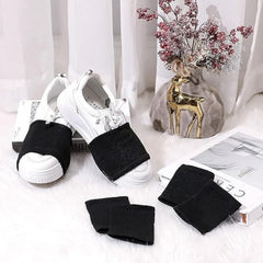 Dancers Dancing Socks Over Shoes for Smooth Floor Ballet Accessories
