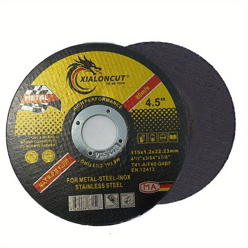 5pcs 115mm Ultra-thin Double Mesh Grinding Wheel for Metal Stainless Steel