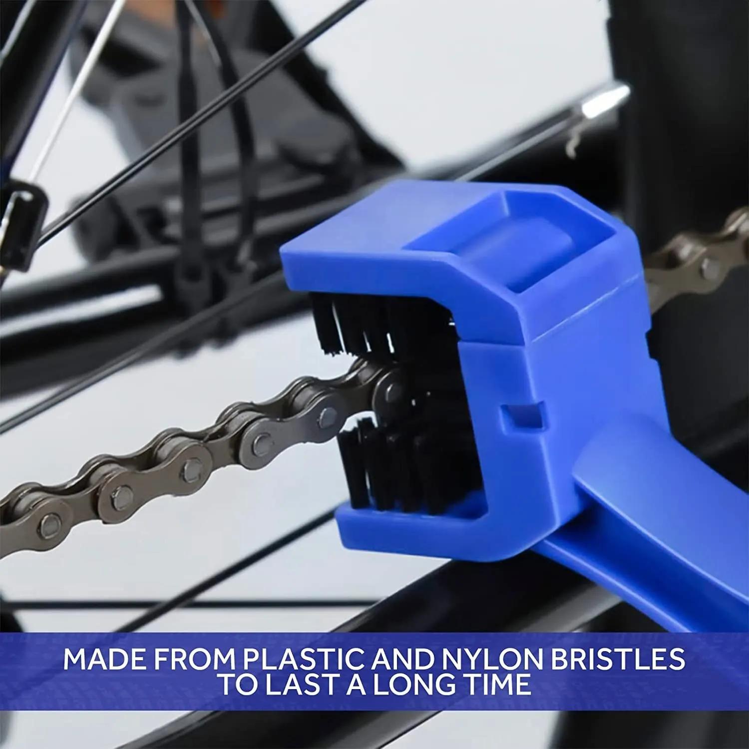 Bike Chain Cleaning Brush - Maintenance Accessory