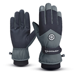 Winter Skiing Gloves Windproof Waterproof Touch Screen Thick Gloves