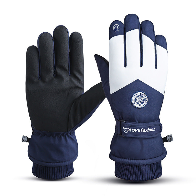 Winter Skiing Gloves Windproof Waterproof Touch Screen Thick Gloves