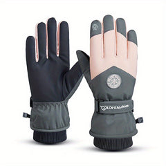 Winter Skiing Gloves Windproof Waterproof Touch Screen Thick Gloves