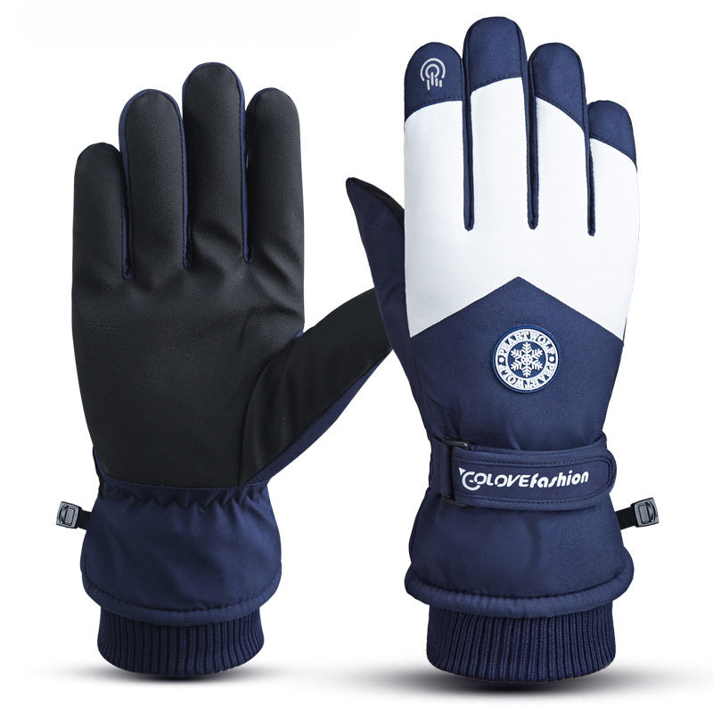Winter Skiing Gloves Windproof Waterproof Touch Screen Thick Gloves