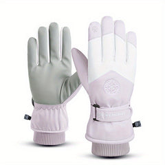 Winter Skiing Gloves Windproof Waterproof Touch Screen Thick Gloves