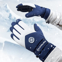 Winter Skiing Gloves Windproof Waterproof Touch Screen Thick Gloves