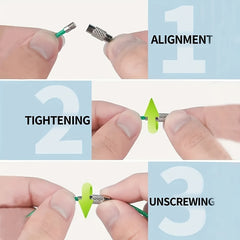 10pcs Stainless Steel Keychain Cable Rope for Men