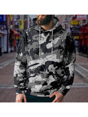 Men's Casual Pullover Hoodie with Kangaroo Pocket