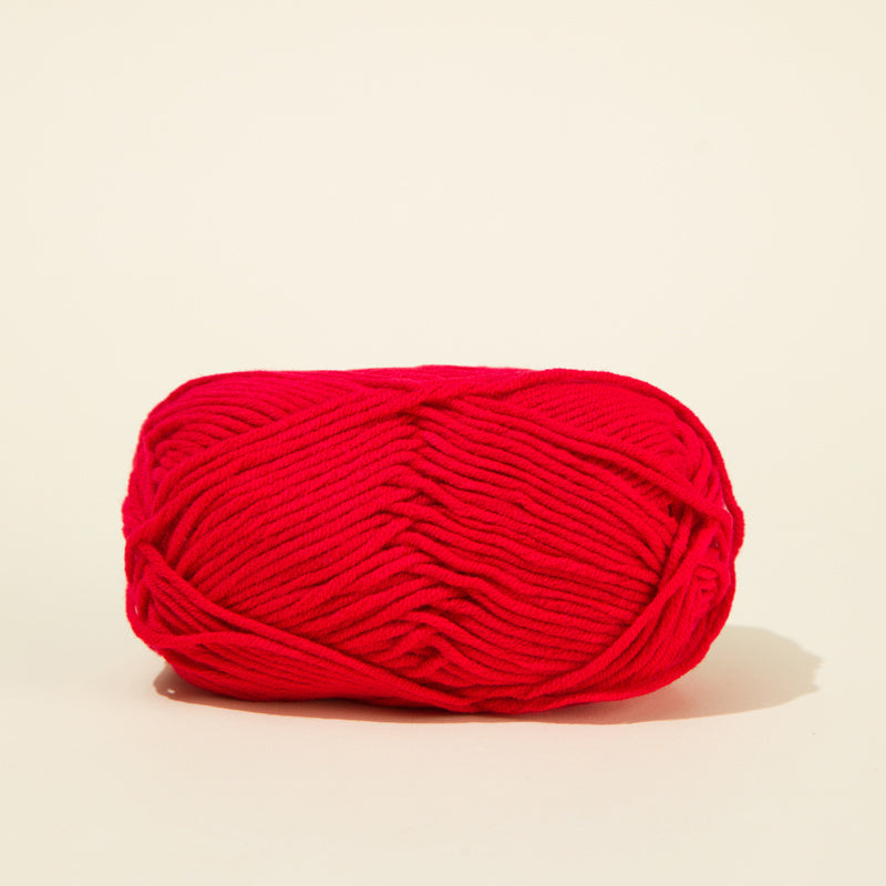 5 Strand Medium Thick Hand Knitted Wool Thread for Scarf Crocheting