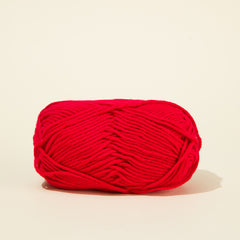 5 Strand Medium Thick Hand Knitted Wool Thread for Scarf Crocheting