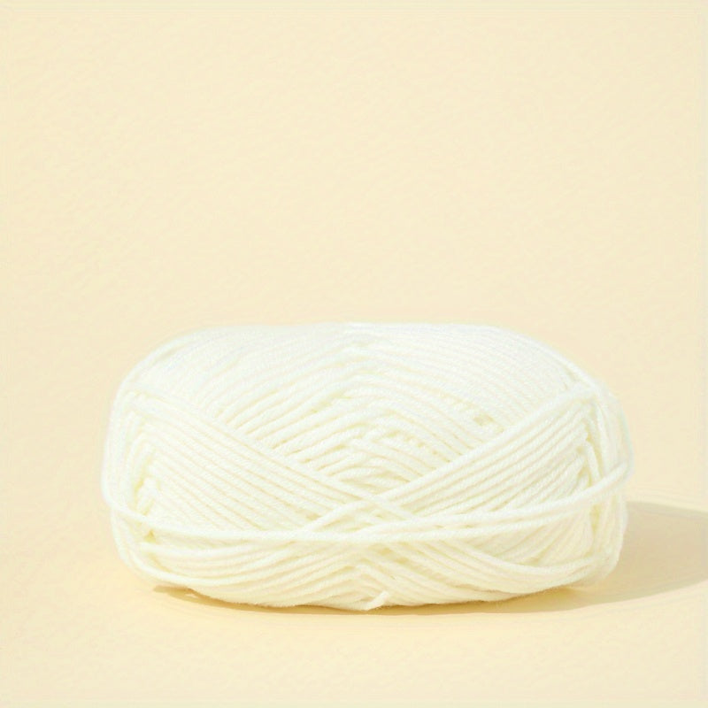5 Strand Medium Thick Hand Knitted Wool Thread for Scarf Crocheting