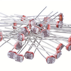 20pcs Photoresistor 5mm Assortment Pack for Circuits and Electronics