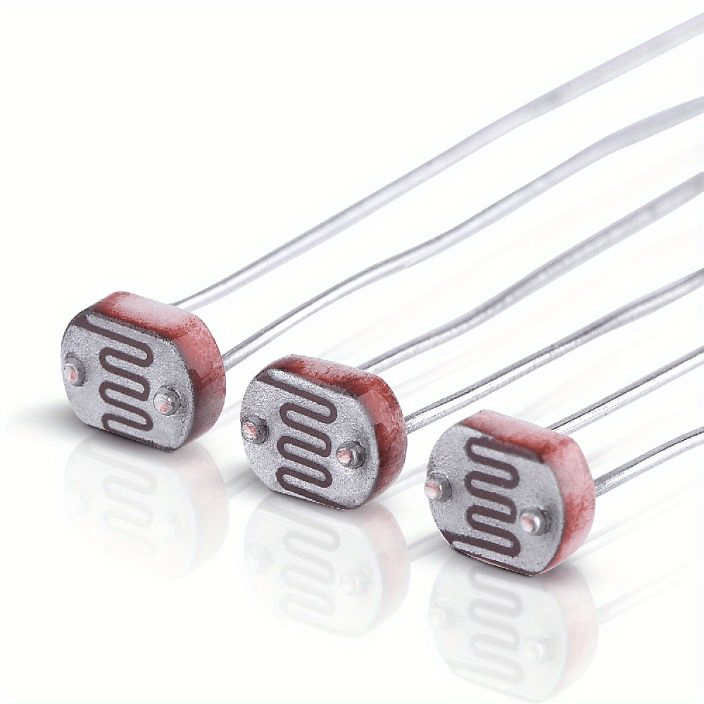 20pcs Photoresistor 5mm Assortment Pack for Circuits and Electronics