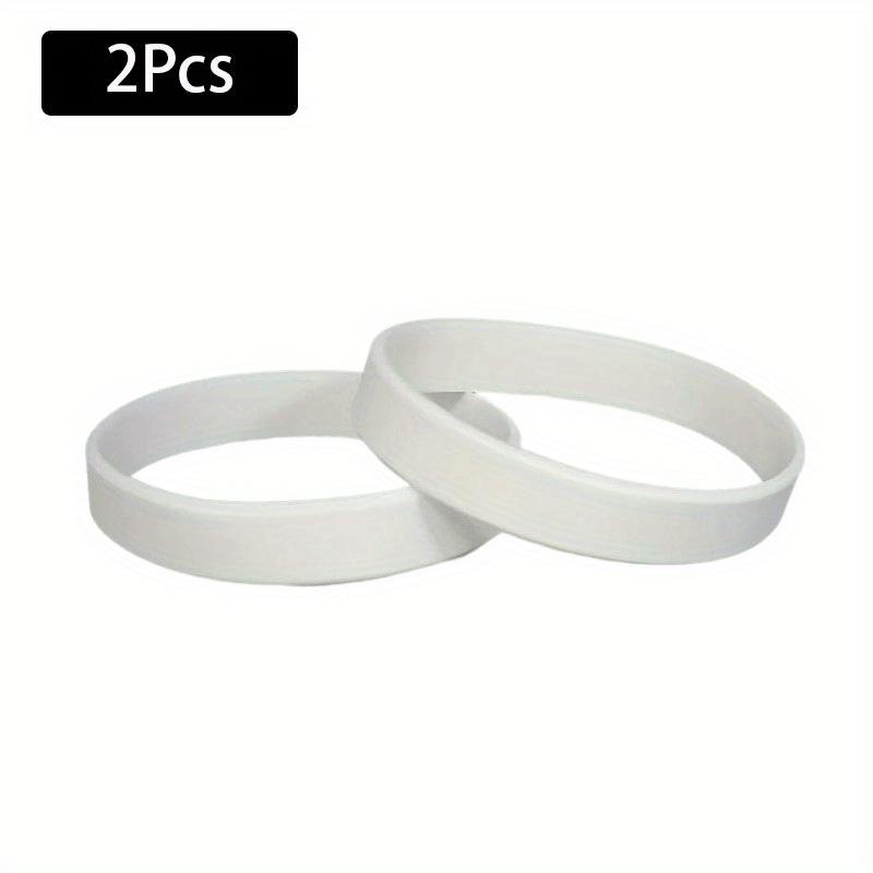 2pcs Silicone Bracelet for Outdoor Fitness & Sports