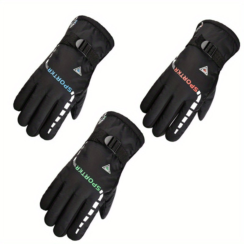 Men's Winter Warm Gloves for Outdoor Sports