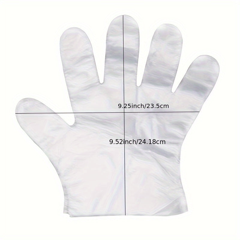 Plastic Disposable Gloves for Cooking & Cleaning 100-300pcs