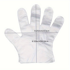 Plastic Disposable Gloves for Cooking & Cleaning 100-300pcs