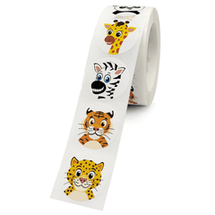500pcs Cartoon Animal Children Sticker Label Thank You Stickers