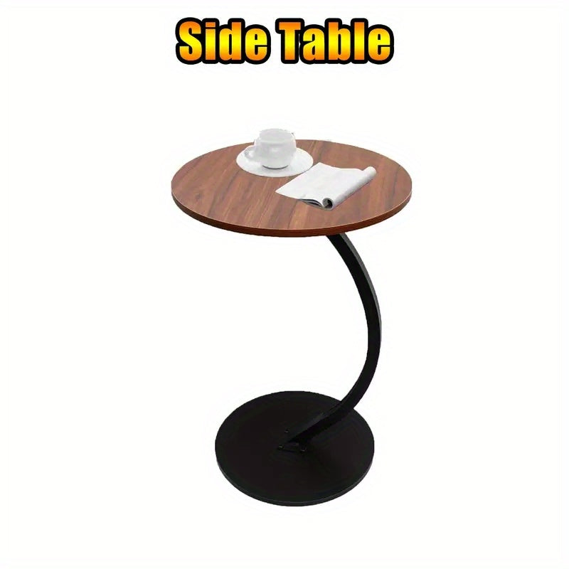 Small Coffee Table Light Side Table Storage Table for Apartment Living Room