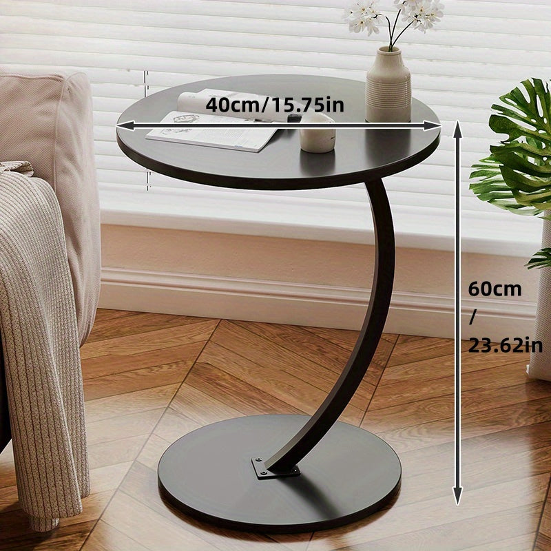 Small Coffee Table Light Side Table Storage Table for Apartment Living Room