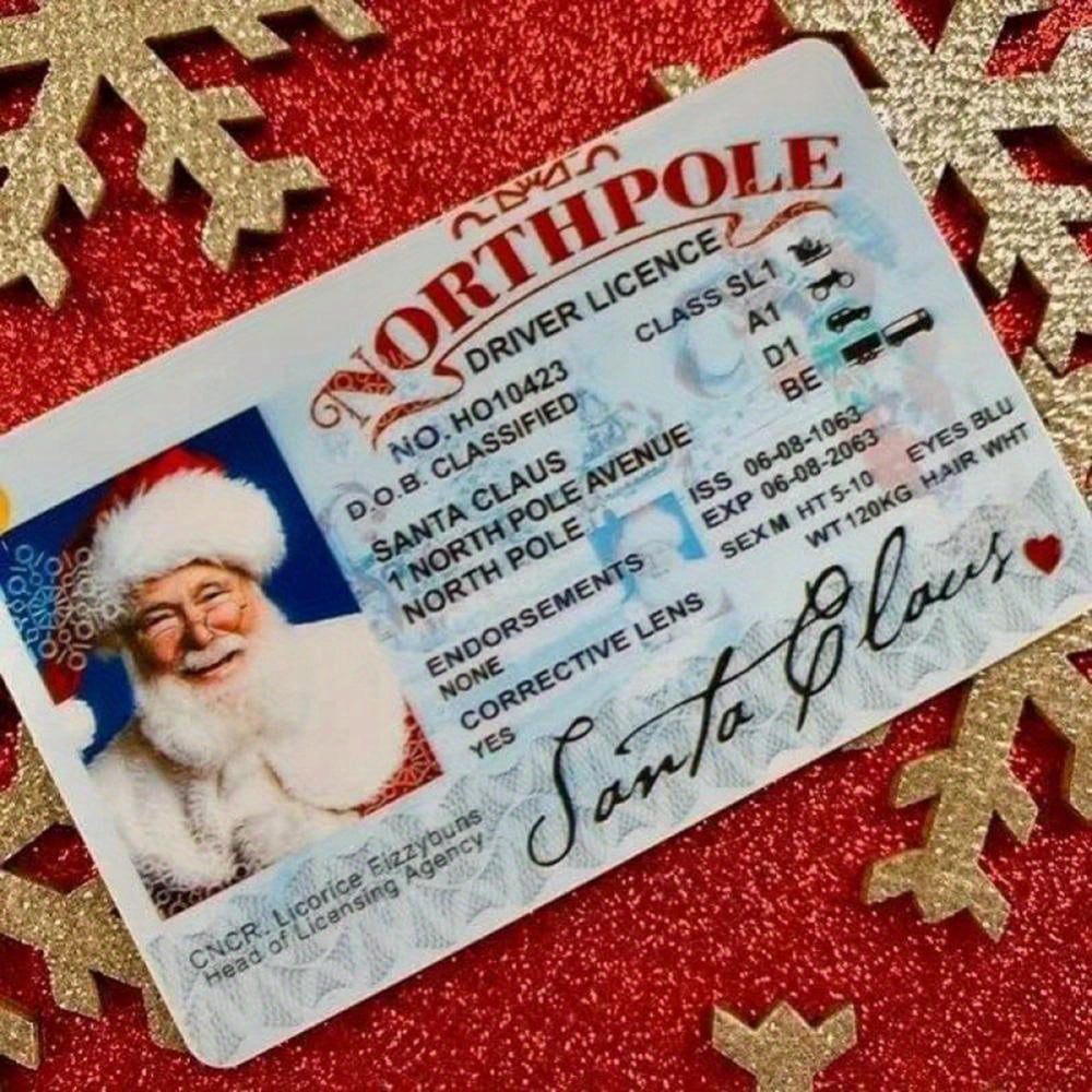 Santa Claus Virtual Sled Driving Christmas Game Props