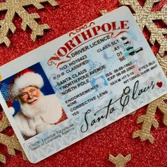 Santa Claus Virtual Sled Driving Christmas Game Props