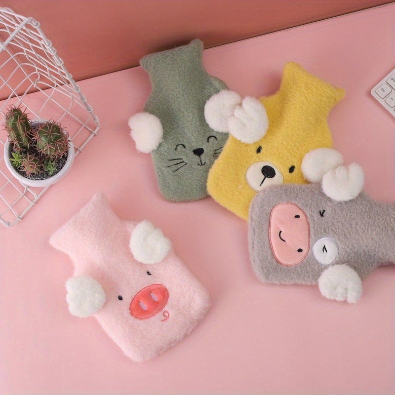 Animal Plush Cover Hand Warmer Hot Water Bag