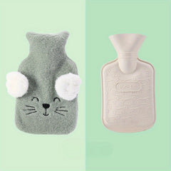 Animal Plush Cover Hand Warmer Hot Water Bag