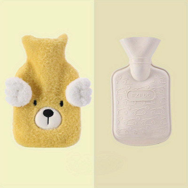 Animal Plush Cover Hand Warmer Hot Water Bag