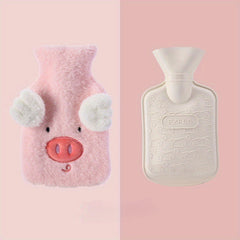 Animal Plush Cover Hand Warmer Hot Water Bag