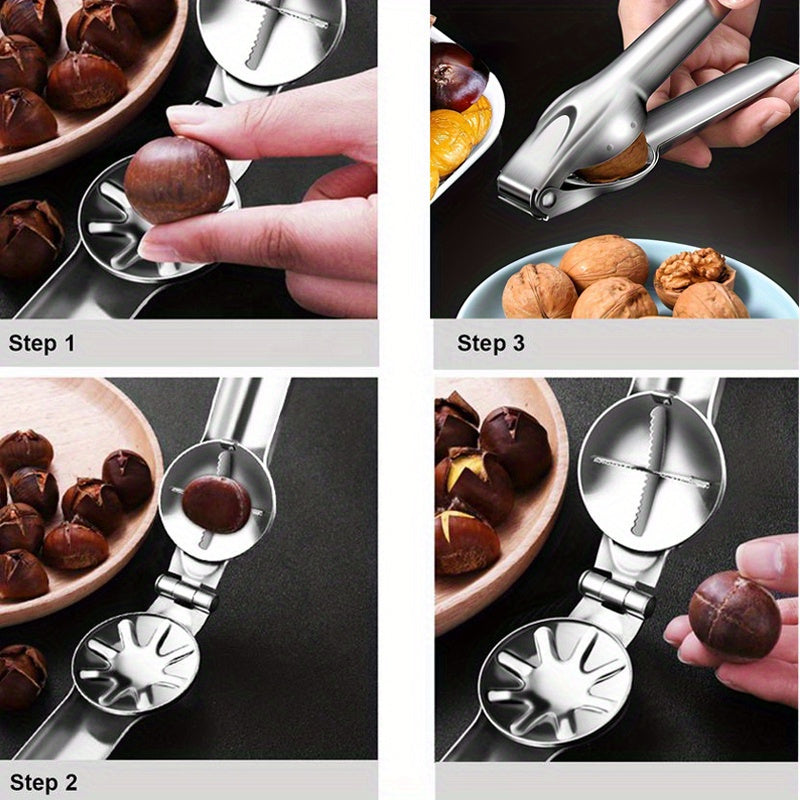 Stainless Steel Nutcracker Clip for Kitchen