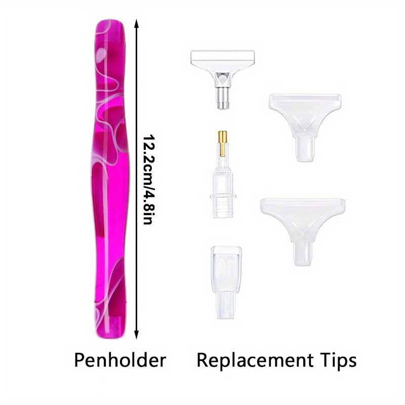 Colorful Resin Diamond Painting Pen DIY Diamond Painting Supplies