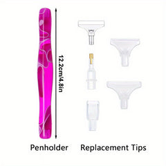 Colorful Resin Diamond Painting Pen DIY Diamond Painting Supplies