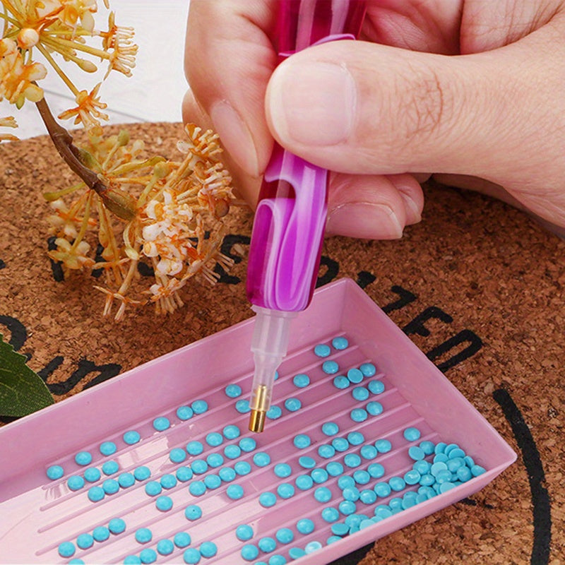 Colorful Resin Diamond Painting Pen DIY Diamond Painting Supplies