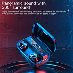 High End Wireless Headphones W Digital Power Display & Waterproof