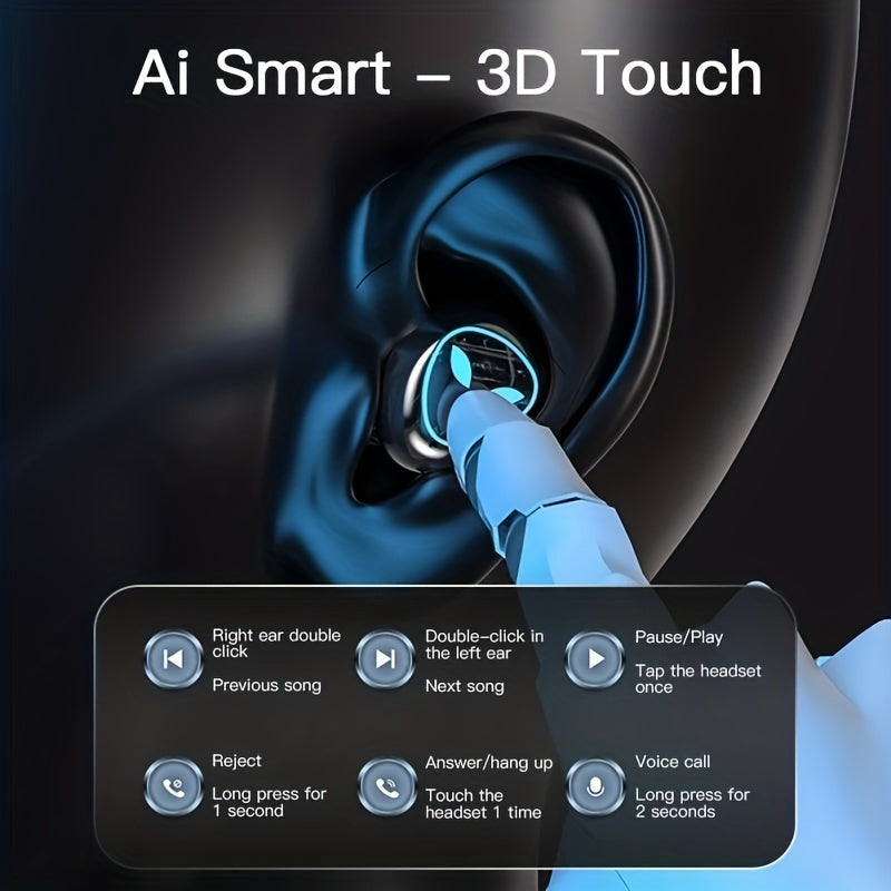 High End Wireless Headphones W Digital Power Display & Waterproof